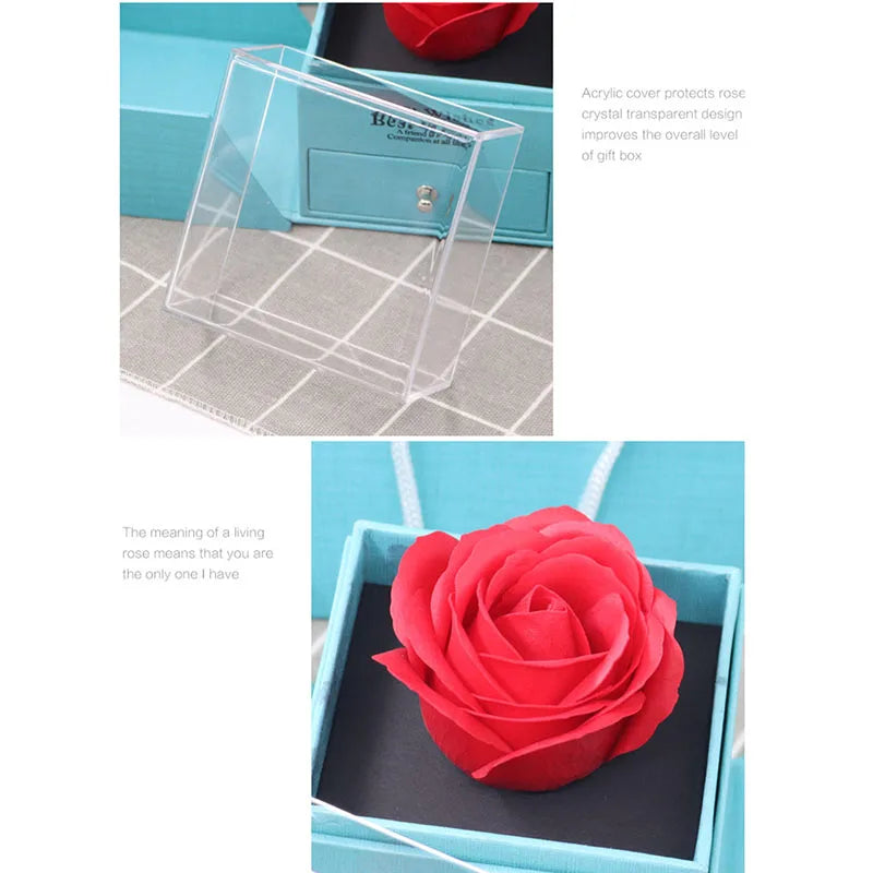 Eternal Rose Jewelry Box