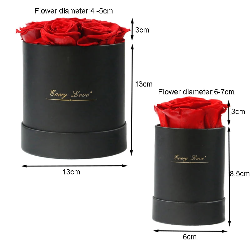 Preserved Rose Flower Giftbox